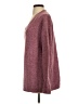 Faherty Tweed Burgundy Wool Sweater Size S - photo 5