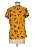 Adrienne Vittadini Yellow Short Sleeve Blouse Size S - photo 2