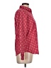 Talbots Paisley Red Long Sleeve Button-Down Shirt Size 10 - photo 4