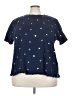Unbranded Stars Blue Short Sleeve T-Shirt Size 4X - photo 1
