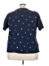 Unbranded Stars Blue Short Sleeve T-Shirt Size 4X - photo 2