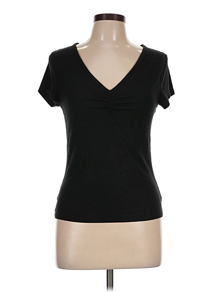 Pre-owned American Eagle Outfitters Short Sleeve T-shirt In Black