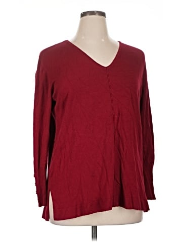 Anne Klein Long Sleeve Blouse (view 1)