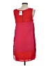 Ella Moss 100% Rayon Color Block Red Casual Dress Size S - photo 2
