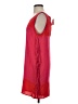 Ella Moss 100% Rayon Color Block Red Casual Dress Size S - photo 5