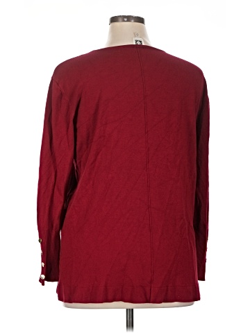 Anne Klein Long Sleeve Blouse (view 2)