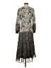 Harper Paisley Gray Casual Dress Size XS - photo 1