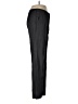 AKRIS 100% Baumwolle Chevron-herringbone Black Dress Pants Size 6 - photo 4