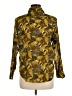 Assorted Brands 100% Cotton Print Yellow Long Sleeve Button-Down Shirt Size M (estimated) - photo 2