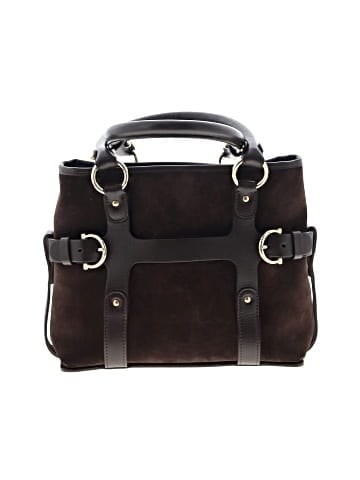Salvatore Ferragamo Leather Satchel (view 1)