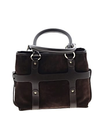 Salvatore Ferragamo Leather Satchel (view 2)