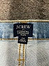 J.Crew Factory Store Hearts Blue Jeans Size 33 waist - photo 4