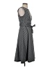 Calvin Klein Houndstooth Black Casual Dress Size 4 - photo 4