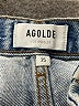 AGOLDE 100% Cotton Blue Denim Shorts Size 25 waist - photo 3