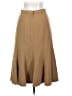 Focus 2000 Solid Tan Brown Formal Skirt Size 2 Petite - photo 2