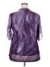 Timeson Purple 3/4 Sleeve Blouse Size XXL - photo 2