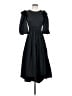 Emily McCarthy 100% Polyester Black Casual Dress Size XS - photo 1