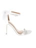 Lulus White Sandals Size 10 - photo 1