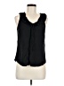 Paige 100% Rayon Black Sleeveless Blouse Size M - photo 1