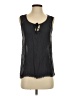 ModCloth 100% Viscose Black Sleeveless Blouse Size S - photo 1