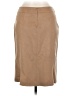 Max Mara 100% Cupro Solid Tan Casual Skirt Size 8 - photo 2