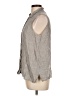 Flax 100% Linen Gray Sleeveless Button-Down Shirt Size 10 (M) - photo 5