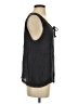 ModCloth 100% Viscose Black Sleeveless Blouse Size S - photo 4