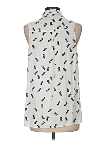 Just Living Sleeveless Button-Down Shirt (view 2)