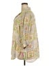 Rose + Olive 100% Polyester Paisley Ivory 3/4 Sleeve Blouse Size 2X - photo 5