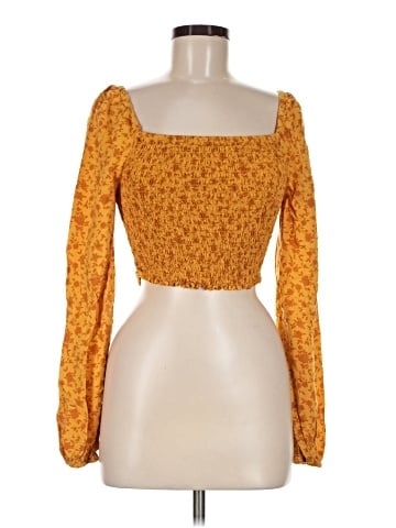Aeropostale Long Sleeve Blouse (view 1)