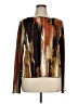 DKNY 100% Polyester Gold Long Sleeve Blouse Size XL - photo 1