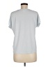 Jaclyn Smith Silver Short Sleeve Blouse Size M - photo 2