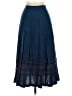 Pendleton 100% Wool Solid Blue Wool Skirt Size 4 - photo 1