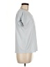 Jaclyn Smith Silver Short Sleeve Blouse Size M - photo 4