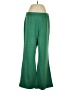 The Moon Solid Green Casual Pants Size M - photo 1