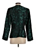 Gibson 100% Polyester Print Green Blazer Size S - photo 2