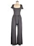 Cider Solid Gray Jumpsuit Size M - photo 1