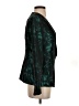 Gibson 100% Polyester Print Green Blazer Size S - photo 4