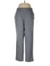 Lands' End Chevron-herringbone Gray Linen Pants Size 8 - photo 1