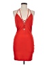 Bebe Red Cocktail Dress Size M - photo 1