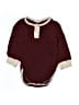 Zutano Tweed Burgundy Long Sleeve Onesie Size S (baby) - photo 1