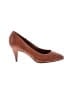 Assorted Brands 100% Leather Brown Heels Size 8 - photo 1