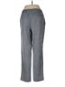 Lands' End Chevron-herringbone Gray Linen Pants Size 8 - photo 2