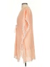 Tory Burch 100% Cotton Orange Poncho Size S - photo 5