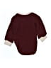 Zutano Tweed Burgundy Long Sleeve Onesie Size S (baby) - photo 2