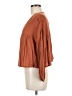 Altar'd State 100% Rayon Brown 3/4 Sleeve Blouse Size M - photo 5