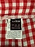 Shein Checkered-gingham Red Shorts Size L - photo 3