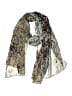 Cynthia Rowley 100% Polyester Paisley Gray Brown Scarf One size - photo 1