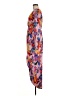Shein 100% Polyester Print Orange Pink Casual Dress Size 6 - photo 5