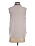 Attention Silver Sleeveless Blouse Size S - photo 2